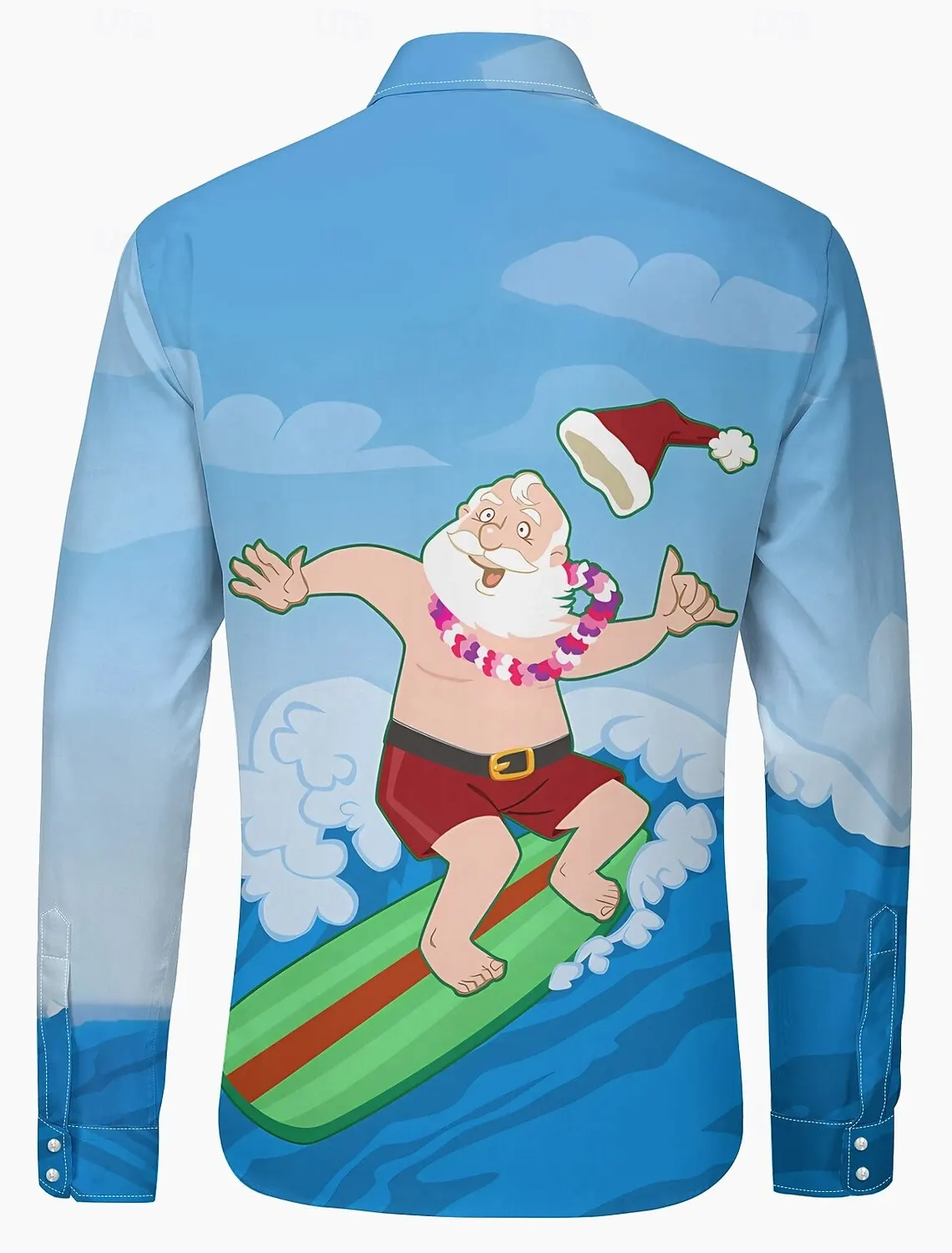 Christmas Santa Claus Casual Men's Printed Shirts Long Sleeve Wear Daily Winter Spring & Fall Collared Shirts Button Up Printing
Christmas Santa Claus Casual Men's Printed Shirts Long Sleeve Wear Daily Winter Spring & Fall Collared Shirts Button Up Printing