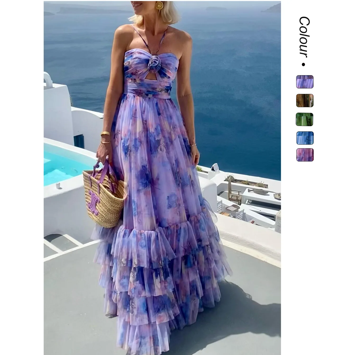 2025 Dress Women Elegant Fashion Beautiful Women's Dresses Party Night Dresses Evening Woman Dress Holiday Style Halter Dress
2025 Dress Women Elegant Fashion Beautiful Women's Dresses Party Night Dresses Evening Woman Dress Holiday Style Halter Dress