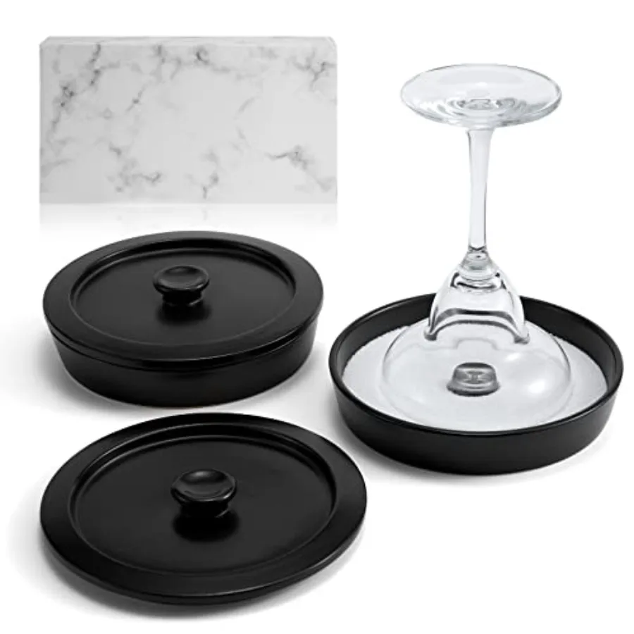 Margarita Salt Rimmer Set of 2 with Lids Made of Ceramic Home Bar Accories Margarita Gift Bartender Kit, Salt Sugar Tajin Glass
Margarita Salt Rimmer Set of 2 with Lids Made of Ceramic Home Bar Accories Margarita Gift Bartender Kit, Salt Sugar Tajin Glass