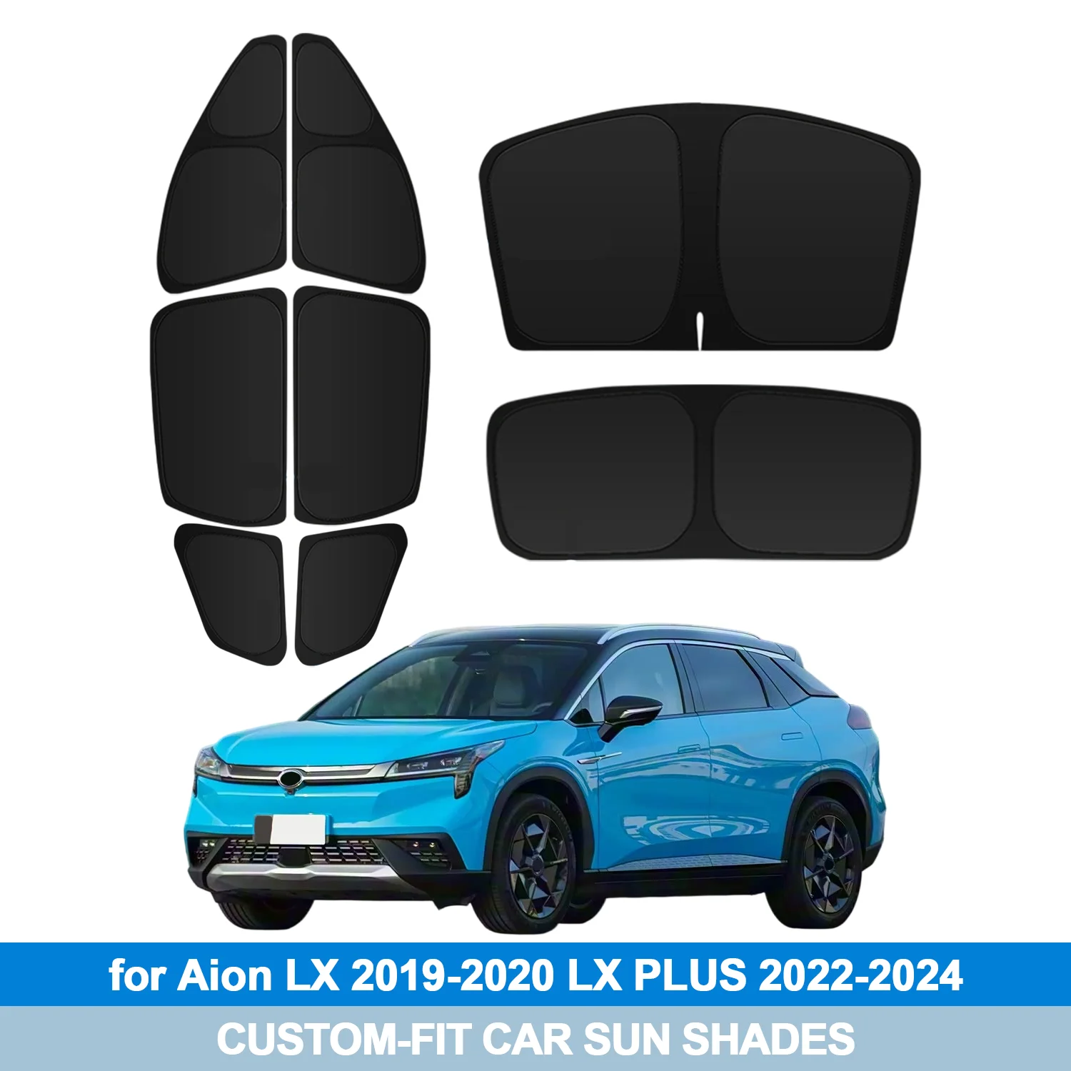 For Aion LX 2019-2020 LX PLUS 2022-2024 Windshield Sun Shade Side Window Shades Cover Sun Visor Shield Privacy Protection
For Aion LX 2019-2020 LX PLUS 2022-2024 Windshield Sun Shade Side Window Shades Cover Sun Visor Shield Privacy Protection