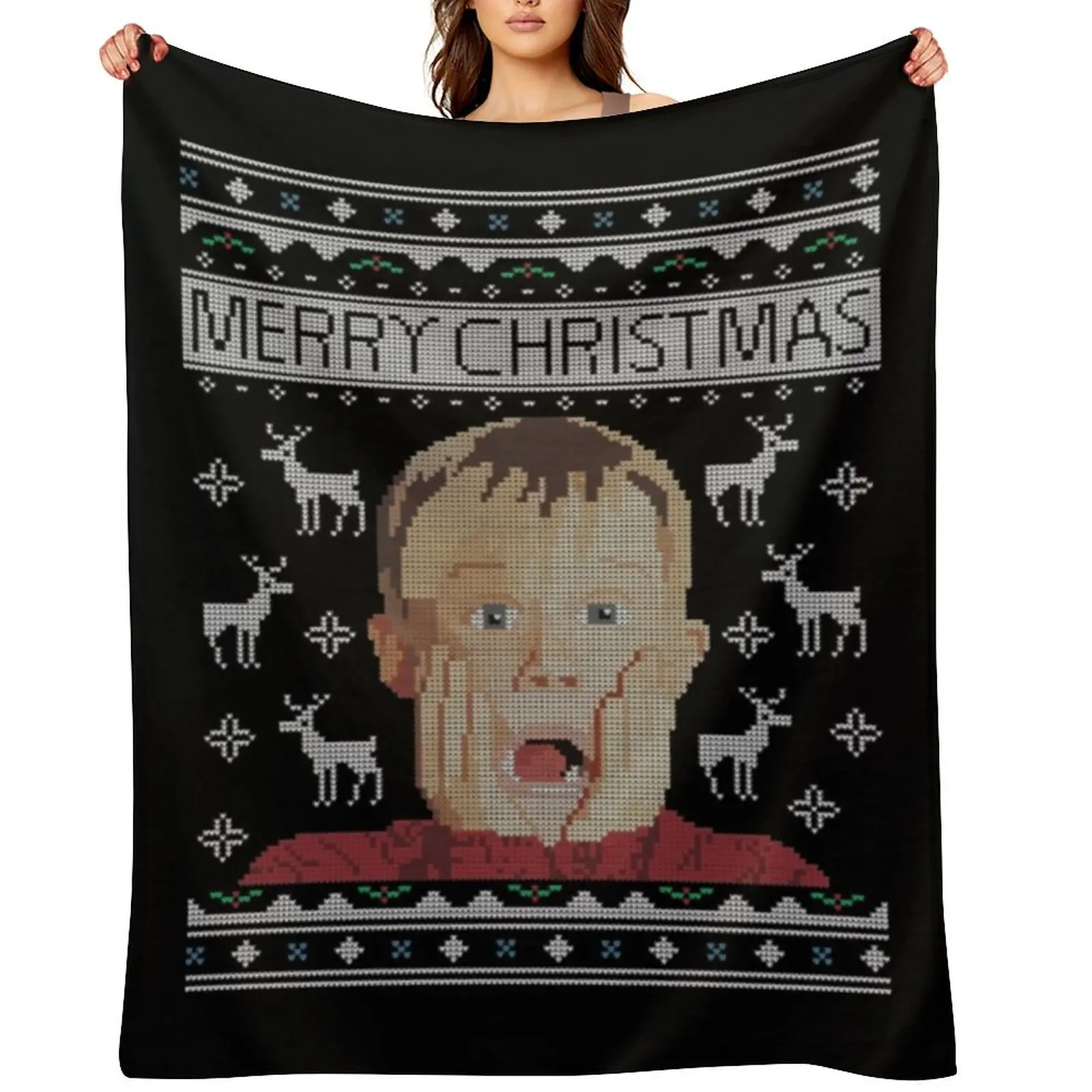 Home Alone T-ShirtHome Alone Kevin Christmas Knit Throw Blanket Loose Single sofa bed Thermals For Travel Blankets
Home Alone T-ShirtHome Alone Kevin Christmas Knit Throw Blanket Loose Single sofa bed Thermals For Travel Blankets