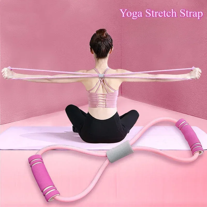 Figure 8 Puller Thick Stretching Yoga To Improve The Humpback 8 Figure Tension Rope Elastic Belt Home Gym Fitness Equipment
Figure 8 Puller Thick Stretching Yoga To Improve The Humpback 8 Figure Tension Rope Elastic Belt Home Gym Fitness Equipment