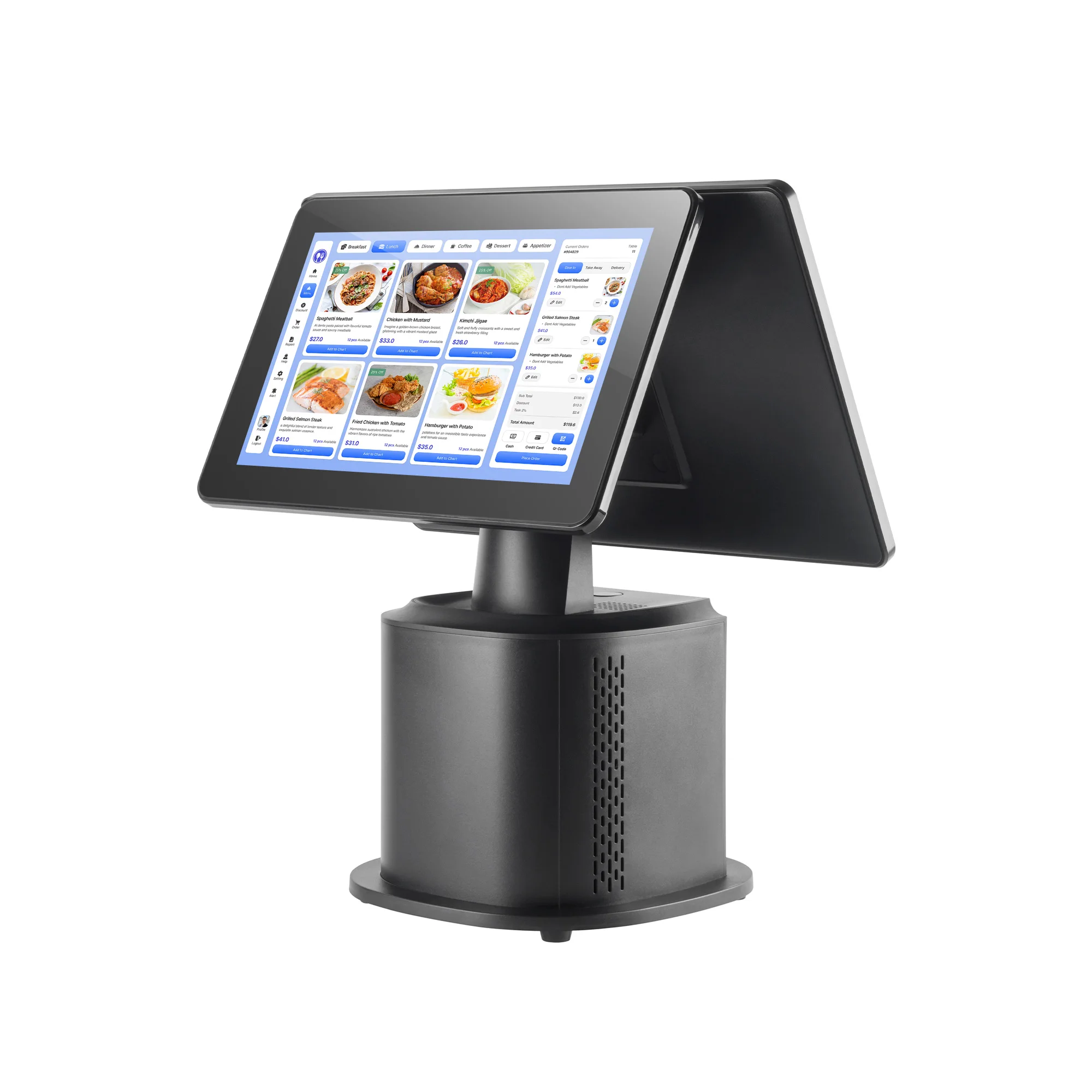 15.6'' Retail All In One Integrated Printer Dual Screen Billing Machine With POS Barcode Scanner
15.6'' Retail All In One Integrated Printer Dual Screen Billing Machine With POS Barcode Scanner