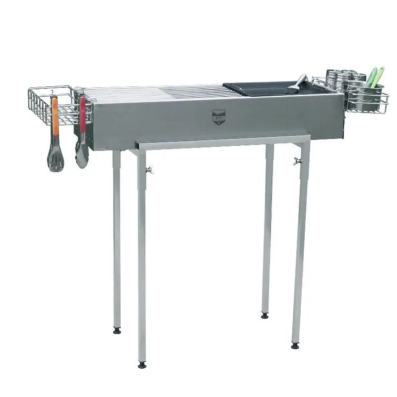 304 stainless steel grill outdoor picnic charcoal grill home garden grill
304 stainless steel grill outdoor picnic charcoal grill home garden grill