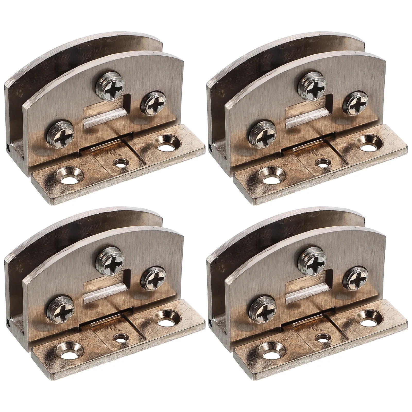 4Pcs Stainless Steel Bathroom Shower Door Hinges Glass Clamp Frameless Shower Door Hardware Hotel Use Hinges to Repair
4Pcs Stainless Steel Bathroom Shower Door Hinges Glass Clamp Frameless Shower Door Hardware Hotel Use Hinges to Repair