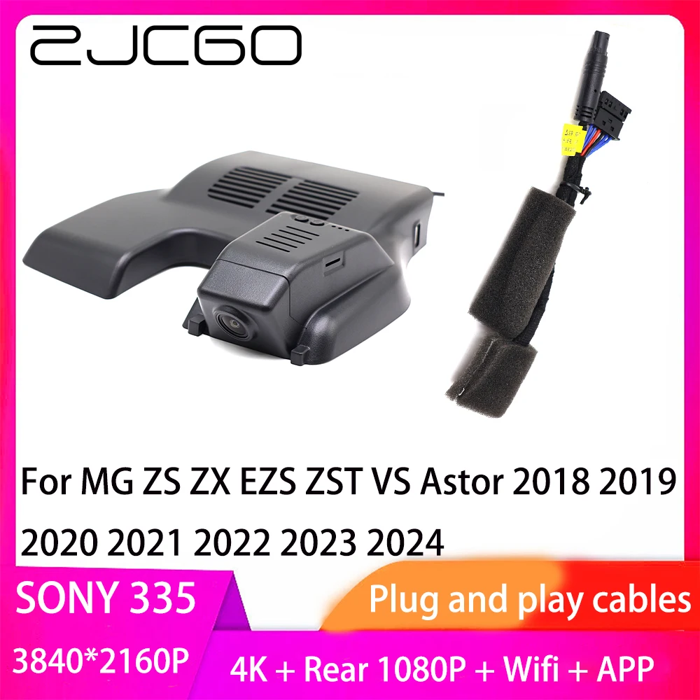 ZJCGO Plug and Play DVR Dash Cam UHD 4K 2160P Video Recorder for MG ZS ZX EZS ZST VS Astor 2018 2019 2020 2021 2022 2023 2024
ZJCGO Plug and Play DVR Dash Cam UHD 4K 2160P Video Recorder for MG ZS ZX EZS ZST VS Astor 2018 2019 2020 2021 2022 2023 2024