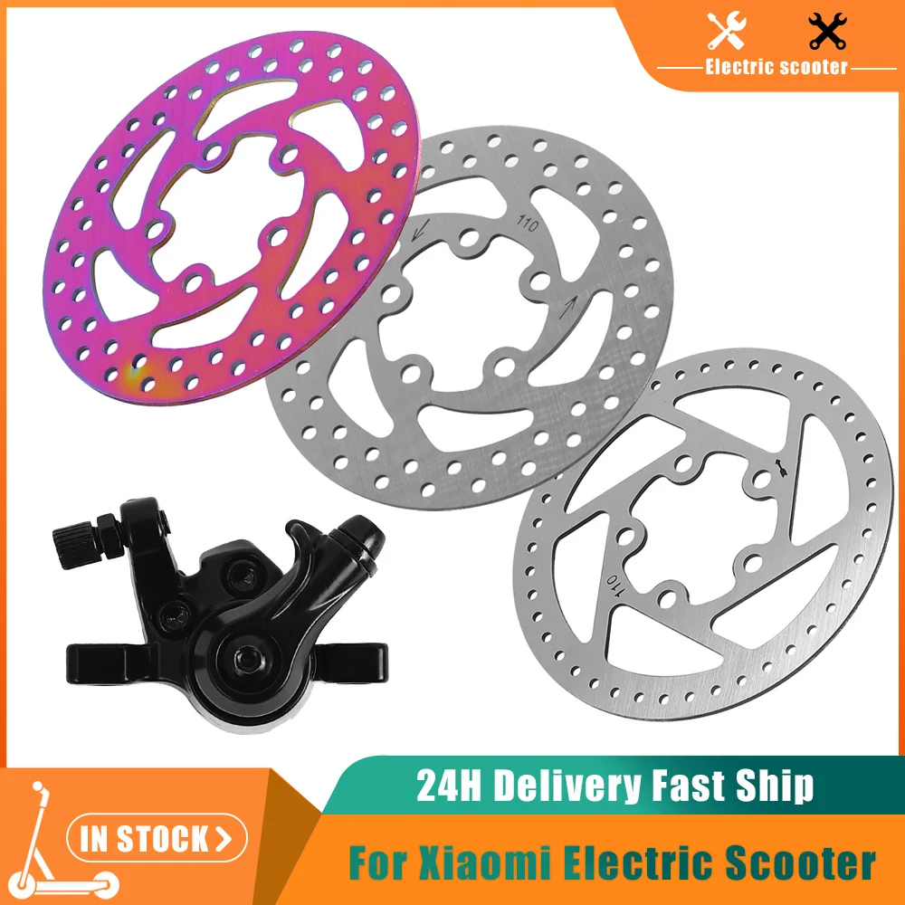 110mm Brake Pad Calip Disc Brake Rotor for Xiaomi Mijia M365 Electric Scooter Rear Wheel Disc Brake Repair Parts
110mm Brake Pad Calip Disc Brake Rotor for Xiaomi Mijia M365 Electric Scooter Rear Wheel Disc Brake Repair Parts