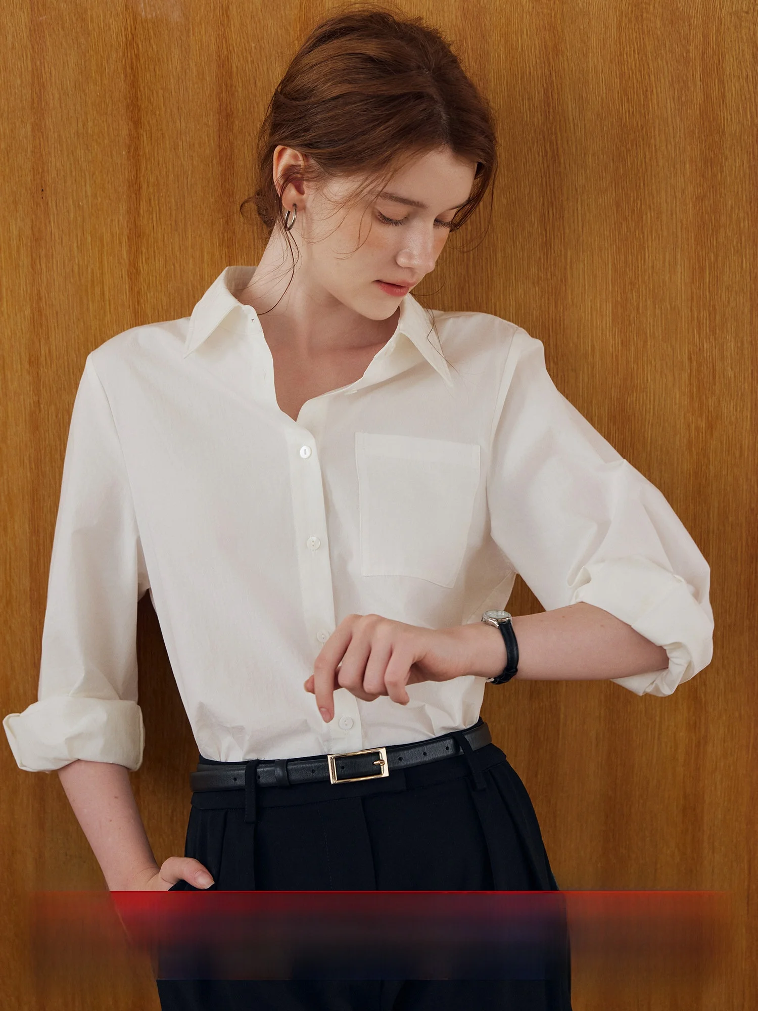 Ele Limited Edition "London Rain" Long Sve Basic Collar irt Versatile Cotton Blend Comfortable Breathable Women's Fa...
Ele Limited Edition "London Rain" Long Sve Basic Collar irt Versatile Cotton Blend Comfortable Breathable Women's Fa...