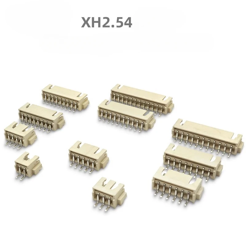 20Pcs/lot XH 2.54mm Spacing Connector 2P/3P/4P/5P/6P/7P/8P/9P/10P/11P/12P SMD Connector 1.0mm pitch patch plug Connector
20Pcs/lot XH 2.54mm Spacing Connector 2P/3P/4P/5P/6P/7P/8P/9P/10P/11P/12P SMD Connector 1.0mm pitch patch plug Connector