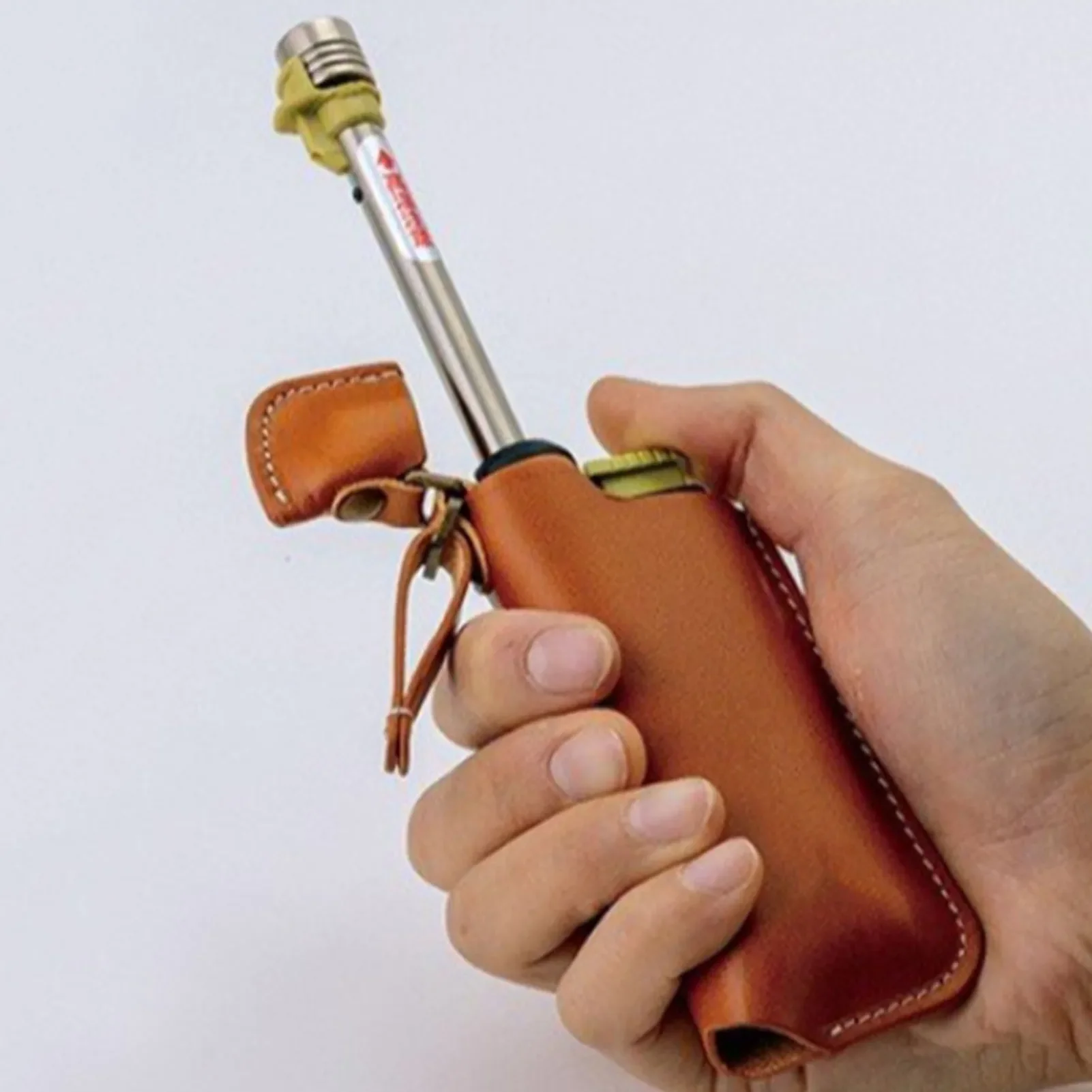 Genuine Leather Lighter Case Outdoor Camp of Ignition Storage Simple and Classic Light and Durable Classic Design Avoid damage
Genuine Leather Lighter Case Outdoor Camp of Ignition Storage Simple and Classic Light and Durable Classic Design Avoid damage