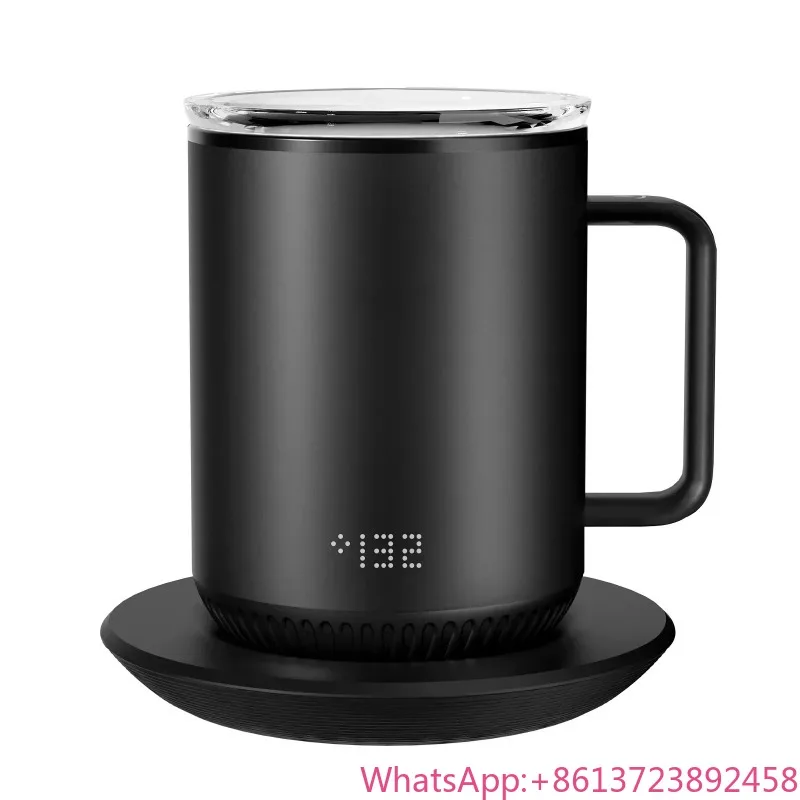 Temperature Control Smart White Mug 4-hr Battery Life, Vsitoo S3 Pro 14oz App Controlled Heated Coffee Mug
Temperature Control Smart White Mug 4-hr Battery Life, Vsitoo S3 Pro 14oz App Controlled Heated Coffee Mug