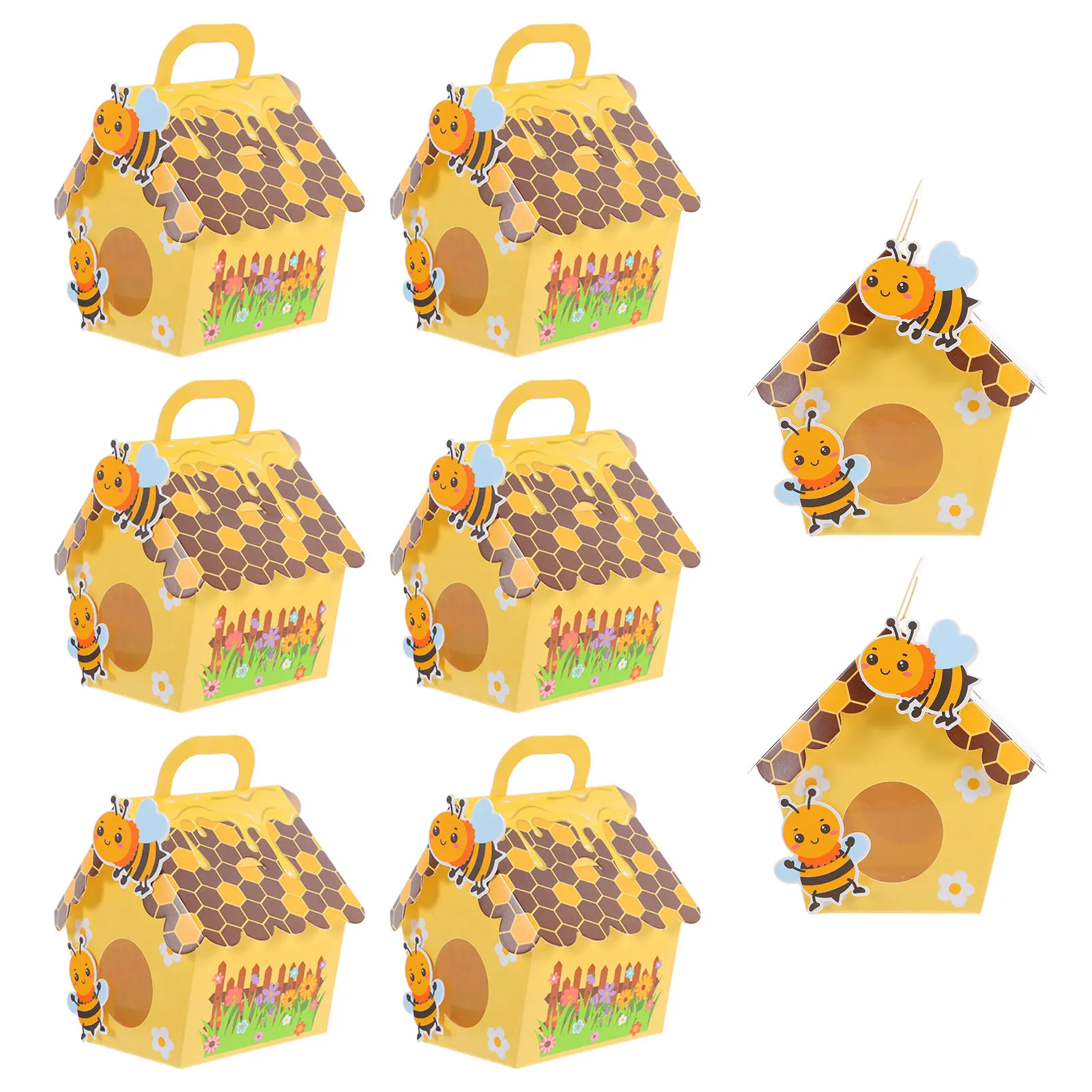 10 Pcs Bee Candy Box Baby Shower Gift Bottles Storage Container Favor Boxes Paper Packaging Fillable
10 Pcs Bee Candy Box Baby Shower Gift Bottles Storage Container Favor Boxes Paper Packaging Fillable