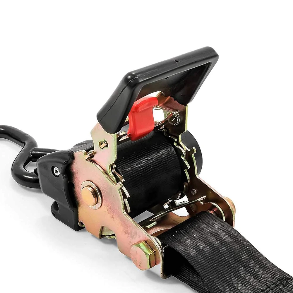 Retractable Ratchet Strap Ratchet Tie Down Strap Auto Self Retracting Tie Down Strap for Truck Cargo Trailer Motorcycle & More
Retractable Ratchet Strap Ratchet Tie Down Strap Auto Self Retracting Tie Down Strap for Truck Cargo Trailer Motorcycle & More