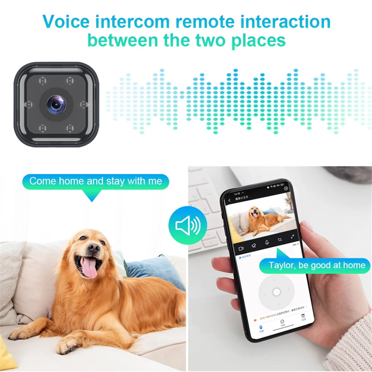 Fashion AS03 Mini Camera Smart Home Security Camera HD 1080P Wireless Security Surveillance Built-in Battery 960mAh Night Vision
Fashion AS03 Mini Camera Smart Home Security Camera HD 1080P Wireless Security Surveillance Built-in Battery 960mAh Night Vision