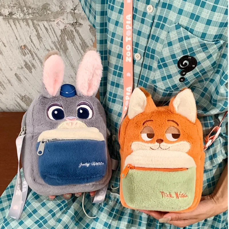 Kawaii Disney Zootopia Plush Crossbody Bag Nick Wilde Judith Laverne Hopps Stylish Cartoon Shoulder Bag Birthday Christmas Gift
Kawaii Disney Zootopia Plush Crossbody Bag Nick Wilde Judith Laverne Hopps Stylish Cartoon Shoulder Bag Birthday Christmas Gift