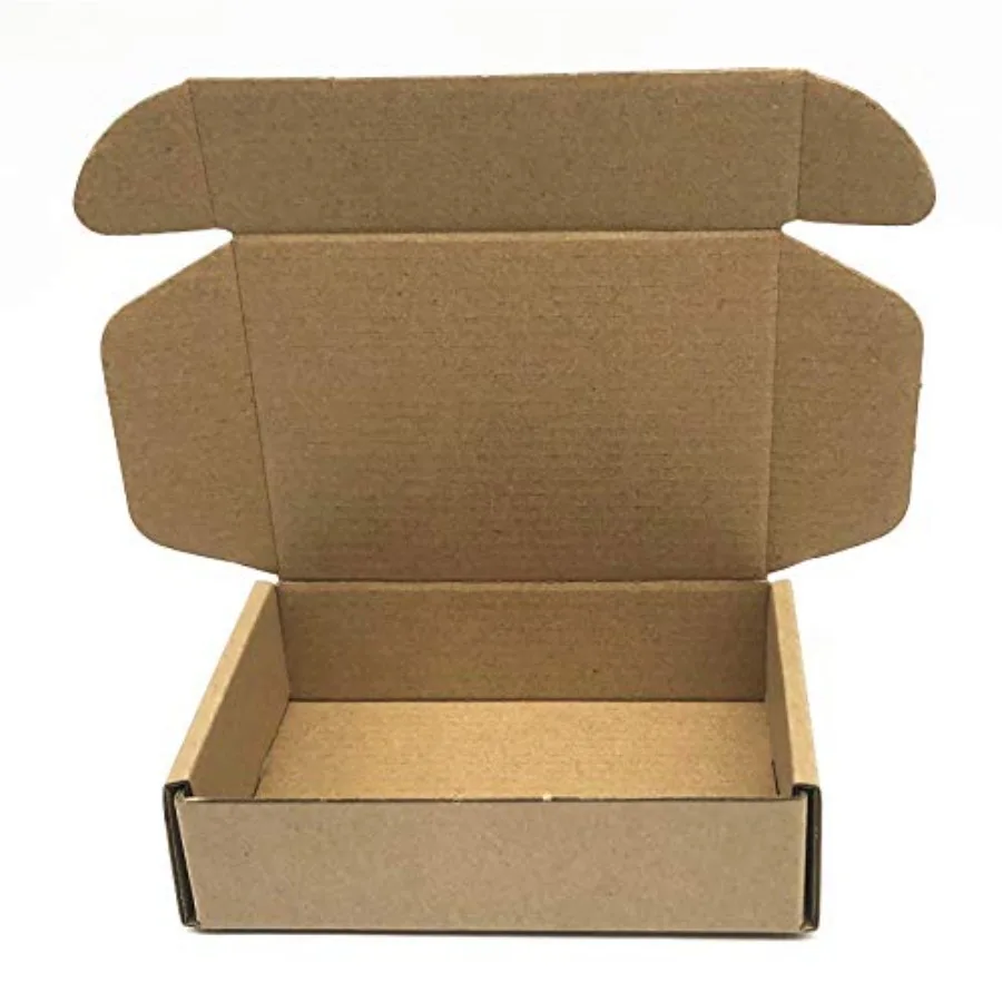 Small Cardboard Shipping Box Mailers 6x4x1.6 Inch Corrugated Packaging Storage Boxes 30 Pack Inside Size: 5.3 x 3.8 x 1.5
Small Cardboard Shipping Box Mailers 6x4x1.6 Inch Corrugated Packaging Storage Boxes 30 Pack Inside Size: 5.3 x 3.8 x 1.5