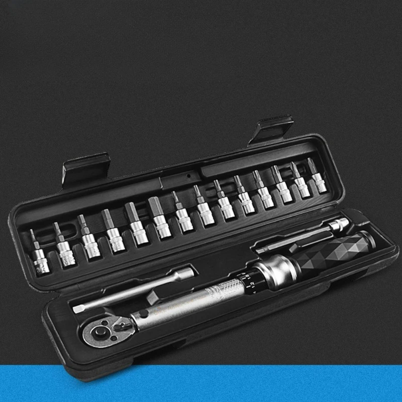 Torque Wrench Carbon Fiber Bicycle Car Repair Combo Tool 1-25Nm YC-617WD
Torque Wrench Carbon Fiber Bicycle Car Repair Combo Tool 1-25Nm YC-617WD