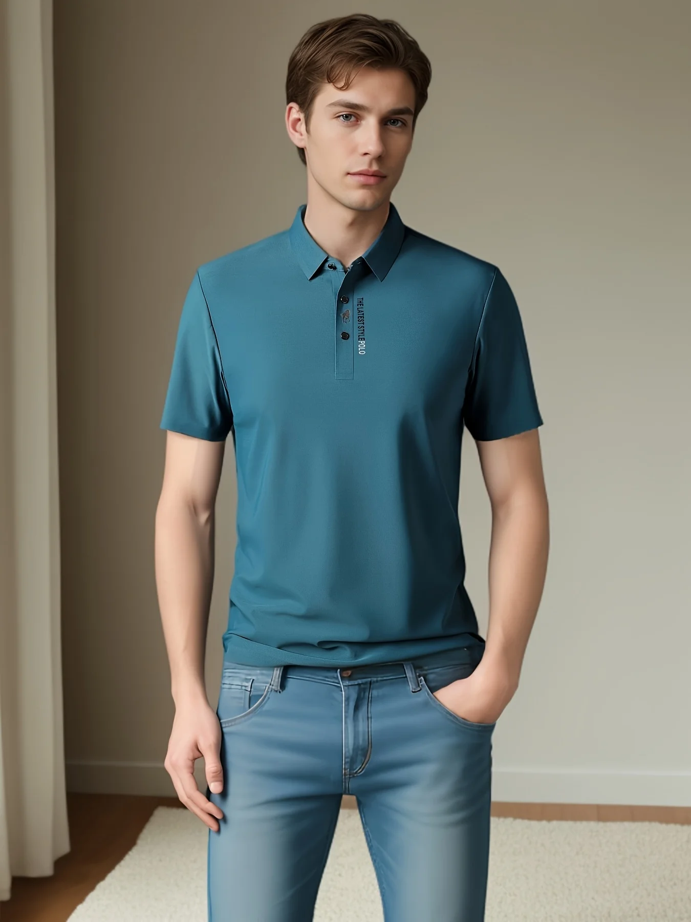 2025 New Summer Men Ice Silk Polo Shirt Short Sleeved Printing T-shirt Seamless Men's Clothing Ropa Para Hombre
2025 New Summer Men Ice Silk Polo Shirt Short Sleeved Printing T-shirt Seamless Men's Clothing Ropa Para Hombre