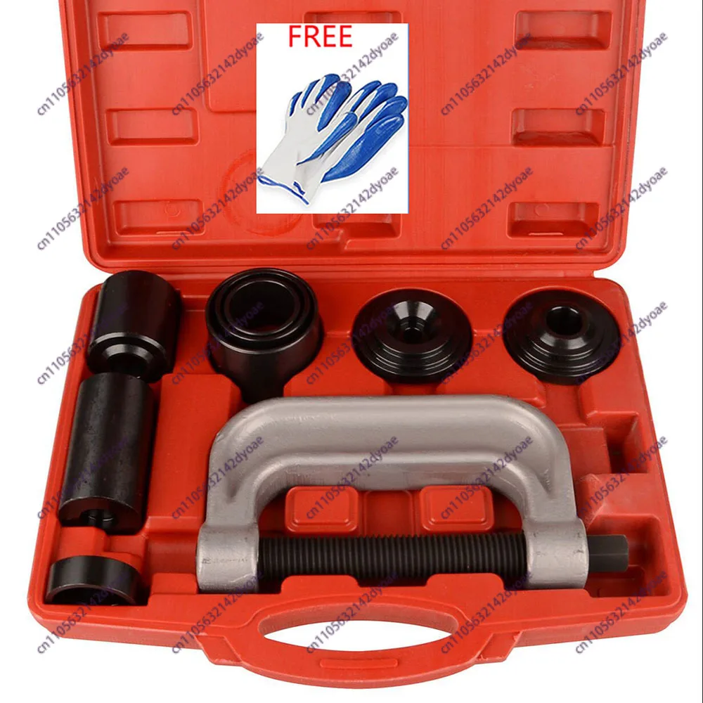 10PCS Ball Joint Press & U Joint Removal Tool Kit with 4x4 Adapters for Most 2WD and 4WD Cars and Light Trucks
10PCS Ball Joint Press & U Joint Removal Tool Kit with 4x4 Adapters for Most 2WD and 4WD Cars and Light Trucks
