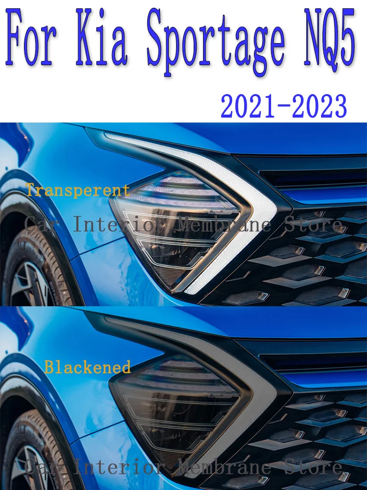 For Kia Sportage NQ5 2022-2023 Car Exterior Headlight Anti-scratch Front Lamp Tint TPU Protective Film Cover Repair Accessories
For Kia Sportage NQ5 2022-2023 Car Exterior Headlight Anti-scratch Front Lamp Tint TPU Protective Film Cover Repair Accessories