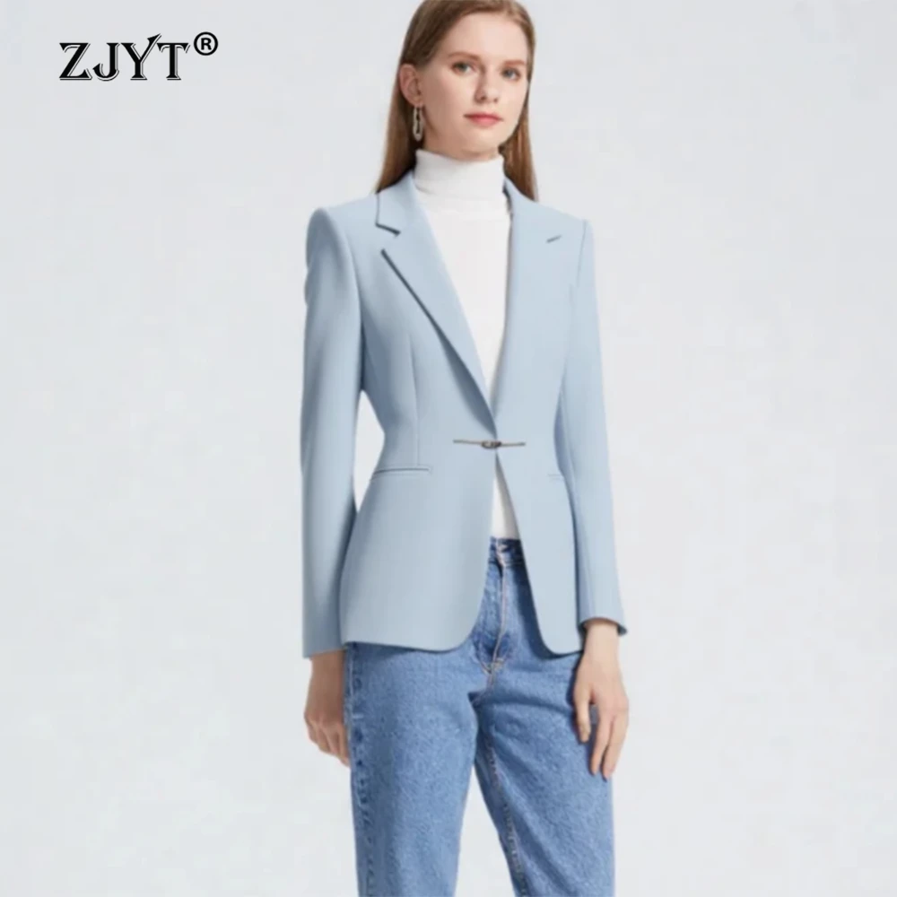 ZJYT Elegant Women's Suit Blazer Femmes New Spring Outerwear Autumn Coat Jacket Blazer Female Plus Size Clothes Office Wear Lady
ZJYT Elegant Women's Suit Blazer Femmes New Spring Outerwear Autumn Coat Jacket Blazer Female Plus Size Clothes Office Wear Lady