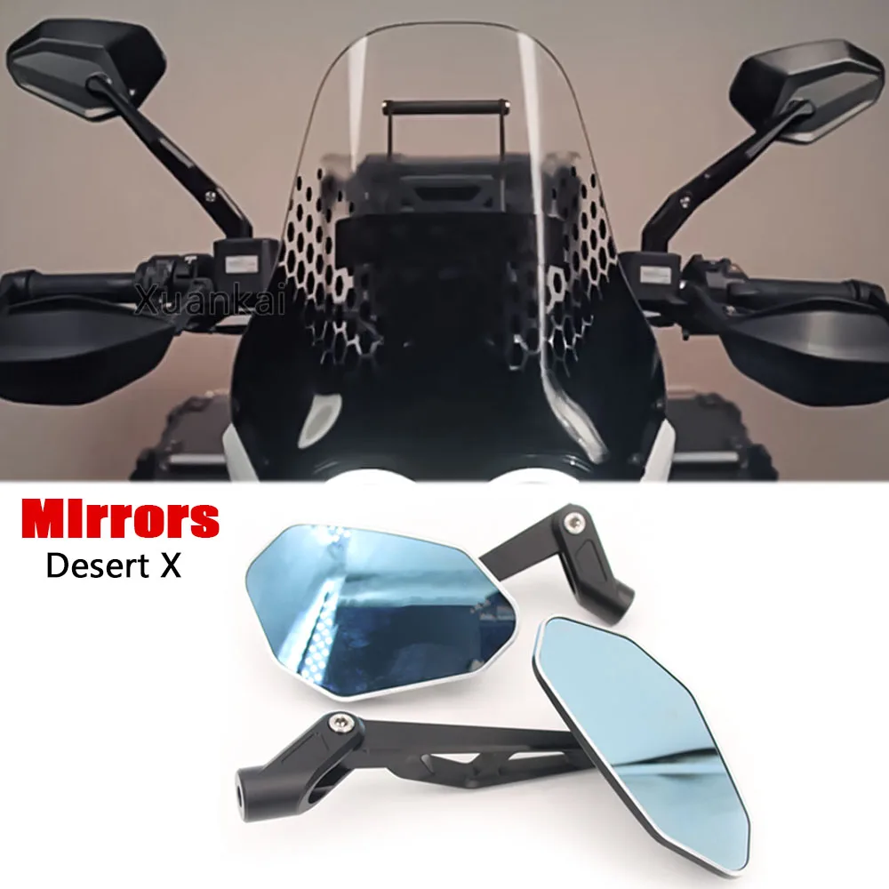 Desert X Accessories Collapsible Rearviews Mirrors For Ducati DesertX 2022 2023 New Motorcycle CNC Side Mirrors
Desert X Accessories Collapsible Rearviews Mirrors For Ducati DesertX 2022 2023 New Motorcycle CNC Side Mirrors