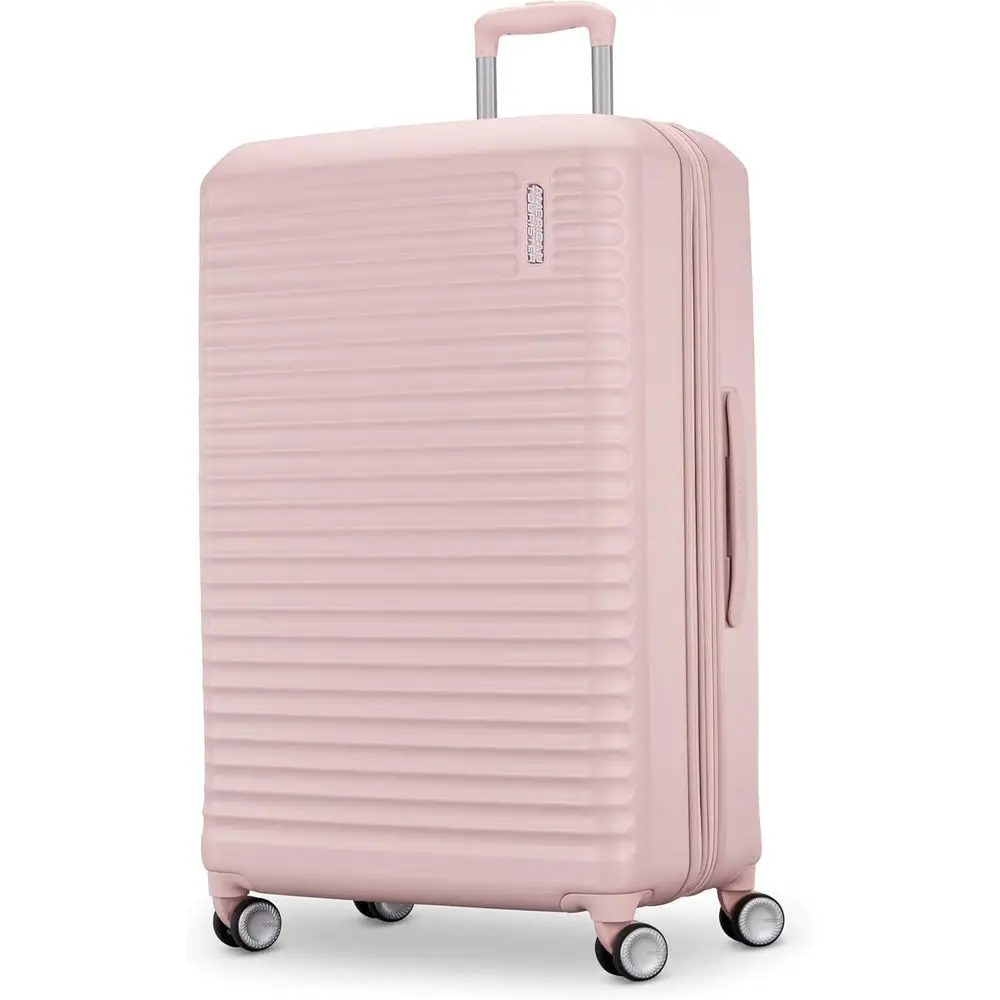 28-Inch Expandable Spinner Suitcase, Airline Approved, Durable Hardshell, Adjustable Handle, Pink
28-Inch Expandable Spinner Suitcase, Airline Approved, Durable Hardshell, Adjustable Handle, Pink