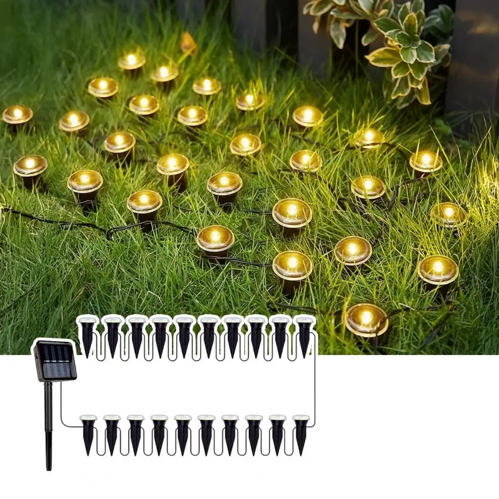 30Pcs Solar Ground Lights Flashing Solar Pathway Lights In-Ground Landscape Lighting for Lawn Garden Walkway Backyard Decor
30Pcs Solar Ground Lights Flashing Solar Pathway Lights In-Ground Landscape Lighting for Lawn Garden Walkway Backyard Decor