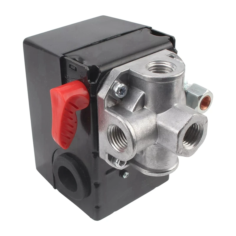 A05U-Z-D26612 Pressure Switch For Porter Cable 150/120 Psi D26612 4 Port 120 Volts
A05U-Z-D26612 Pressure Switch For Porter Cable 150/120 Psi D26612 4 Port 120 Volts