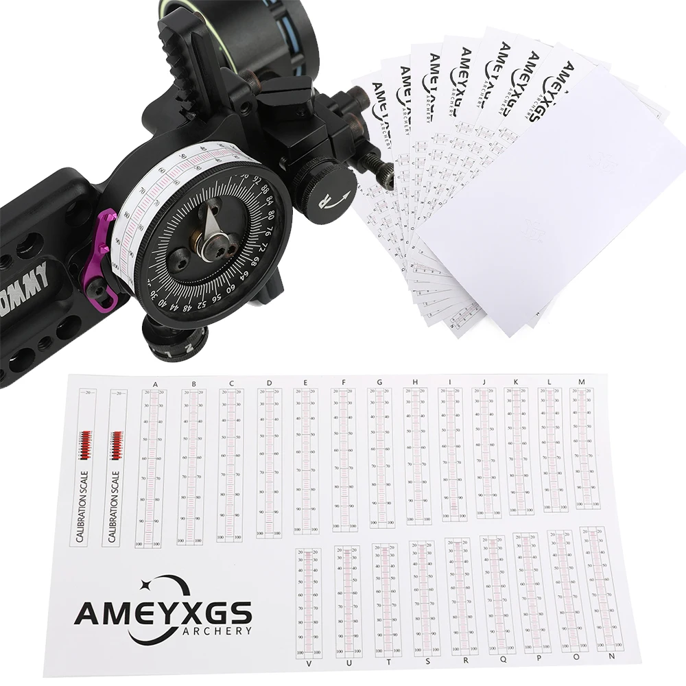 Hunting Target Practice Sport 10X Archery Extended Range Replacement Sight Tape Sight Tape Yardage Tapes PVC Target Practice
Hunting Target Practice Sport 10X Archery Extended Range Replacement Sight Tape Sight Tape Yardage Tapes PVC Target Practice