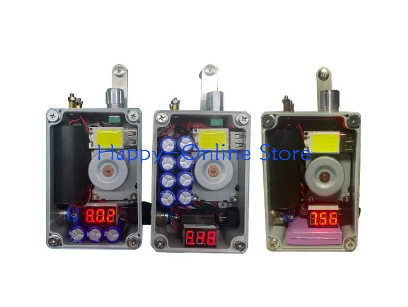 Портативный ручной генератор, освещение, зарядка через USB, подходит для кемпинга на открытом воздухе, освещение отключения электроэнергии, аварийная зарядка
Портативный ручной генератор, освещение, зарядка через USB, подходит для кемпинга на открытом воздухе, освещение отключения электроэнергии, аварийная зарядка