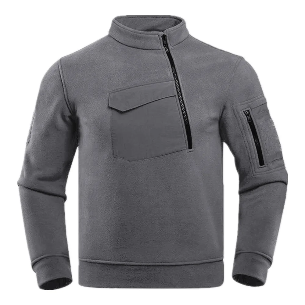 Autumn and Winter Outdoor Tactical Fleece Jacket Men' Pullover Sweatshirt Sports Hoodie Warm Top Fleece Jacket Casual Sportswear
Autumn and Winter Outdoor Tactical Fleece Jacket Men' Pullover Sweatshirt Sports Hoodie Warm Top Fleece Jacket Casual Sportswear
