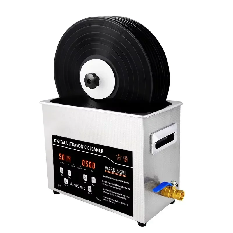 180W 40KHZ Industrial Ultrasonic Cleaners 6.5L Vinyl Record Cleaner High Power Ultrasonic Cleaning Machine
180W 40KHZ Industrial Ultrasonic Cleaners 6.5L Vinyl Record Cleaner High Power Ultrasonic Cleaning Machine