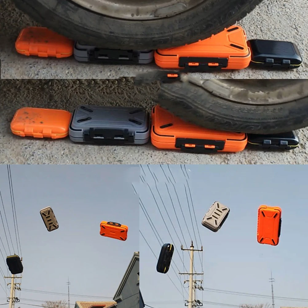 Waterproof Fishing Hook Box High Strength ABS Compression Impact Resistant Fishing Tackle Storage Case Size M Orange Adjustable
Waterproof Fishing Hook Box High Strength ABS Compression Impact Resistant Fishing Tackle Storage Case Size M Orange Adjustable