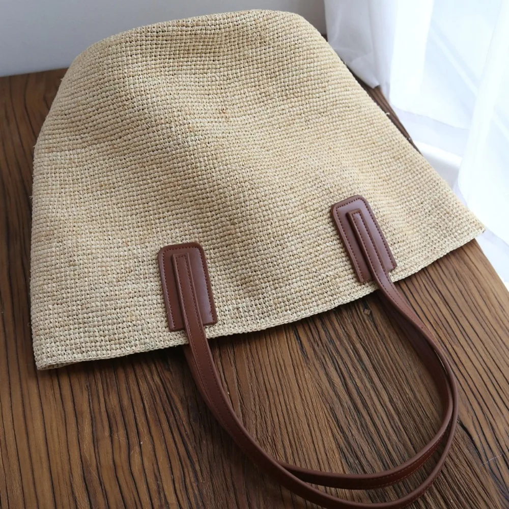 Hand Hook Straw Bag Women's Seaside Vacation Large Capacity Niche Design Shoulder Unique Texture Fashion Casual Daily Leisure
Hand Hook Straw Bag Women's Seaside Vacation Large Capacity Niche Design Shoulder Unique Texture Fashion Casual Daily Leisure