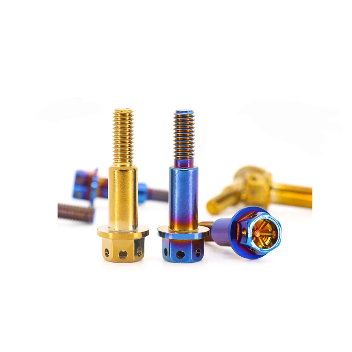 Outer Hexagonal Flange Hollow Screws / Motorcycle Modification Bolts / With Steps
Outer Hexagonal Flange Hollow Screws / Motorcycle Modification Bolts / With Steps