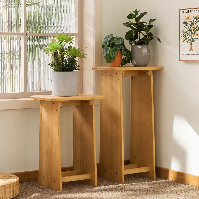 Multi-functional Solid wood flower rack Floor-to-ceiling double-layer shelf Green plant shelf Fish tank rack
Multi-functional Solid wood flower rack Floor-to-ceiling double-layer shelf Green plant shelf Fish tank rack