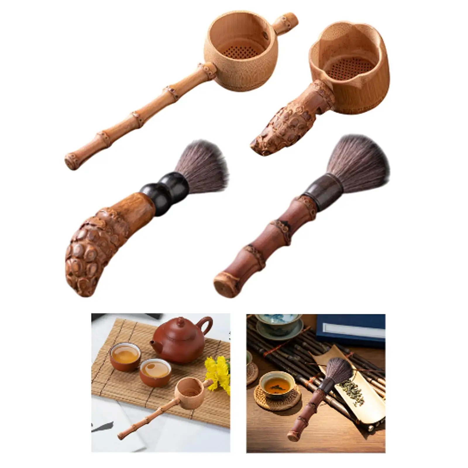 Bamboo Tea Strainer Gift Multipurpose Teaware Kitchen Tool Table Decor Long Handle Tea Infuser for Mugs Loose Leaf Teacups Pots
Bamboo Tea Strainer Gift Multipurpose Teaware Kitchen Tool Table Decor Long Handle Tea Infuser for Mugs Loose Leaf Teacups Pots
