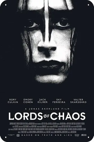 Lords of Chaos Movie Poster Metal Tin Sign Movies & TV Series Wall Decor
Lords of Chaos Movie Poster Metal Tin Sign Movies & TV Series Wall Decor