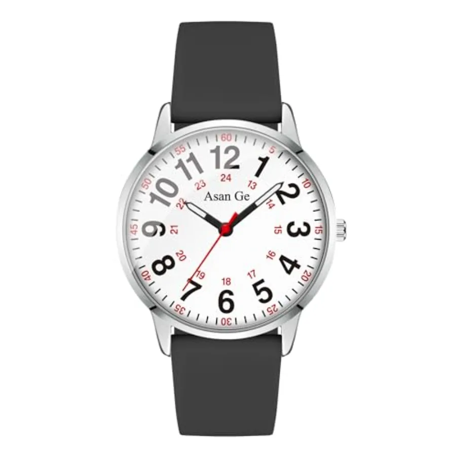 Watches for Women, Fashion 3ATM Waterproof Minimalist Lightweight Easy-to-Read Analog Silicone Watch Suitable for Daily Work, L
Watches for Women, Fashion 3ATM Waterproof Minimalist Lightweight Easy-to-Read Analog Silicone Watch Suitable for Daily Work, L