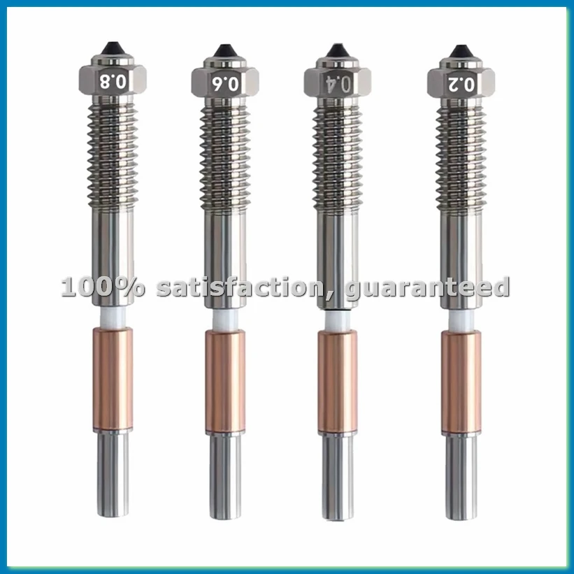 For QIDI Plus 4 Bimetallic Nozzle Quick Removal Ceramic Insulation Integration 0.2/0.4/0.6/0.8mm Nozzles-A09I
For QIDI Plus 4 Bimetallic Nozzle Quick Removal Ceramic Insulation Integration 0.2/0.4/0.6/0.8mm Nozzles-A09I