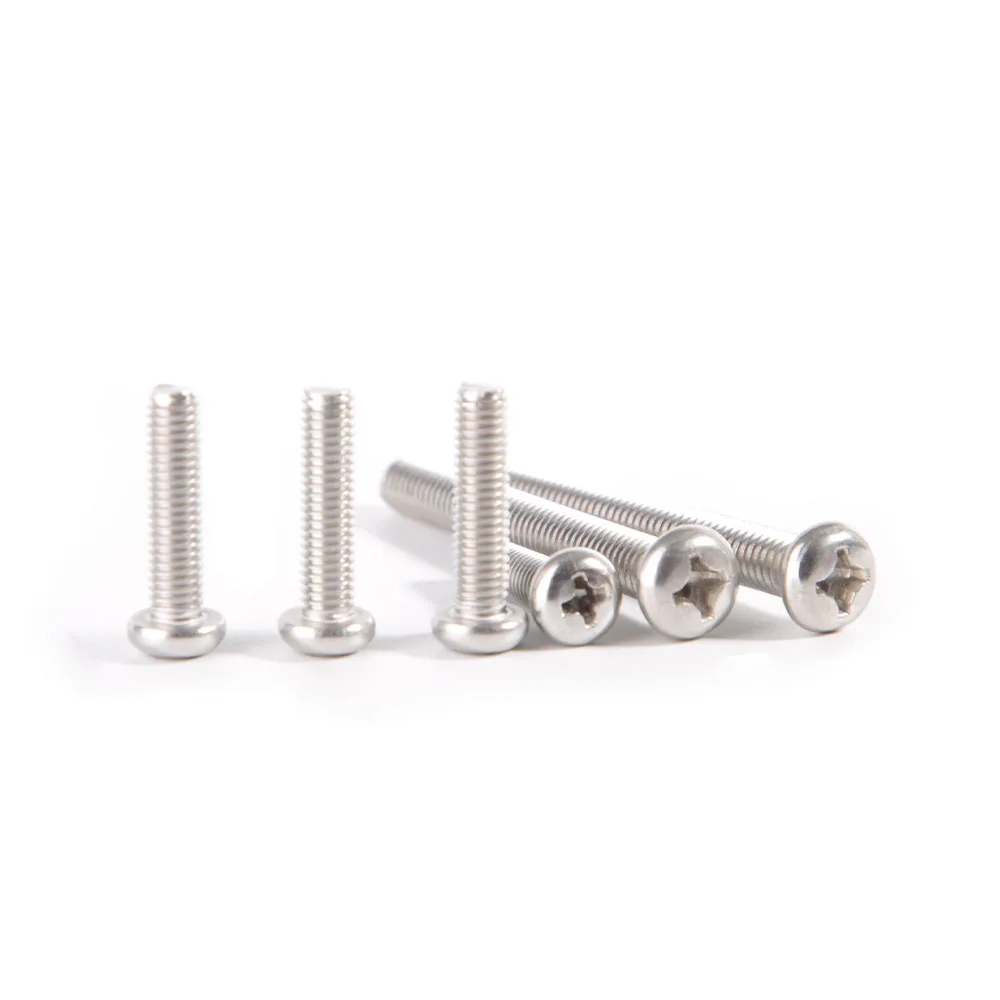 5-20pcs M3 M4 M5 M6 M8 YB818 A2 304 Stainless Steel Cross Round Phillips Pan Head Screw Bolt
5-20pcs M3 M4 M5 M6 M8 YB818 A2 304 Stainless Steel Cross Round Phillips Pan Head Screw Bolt