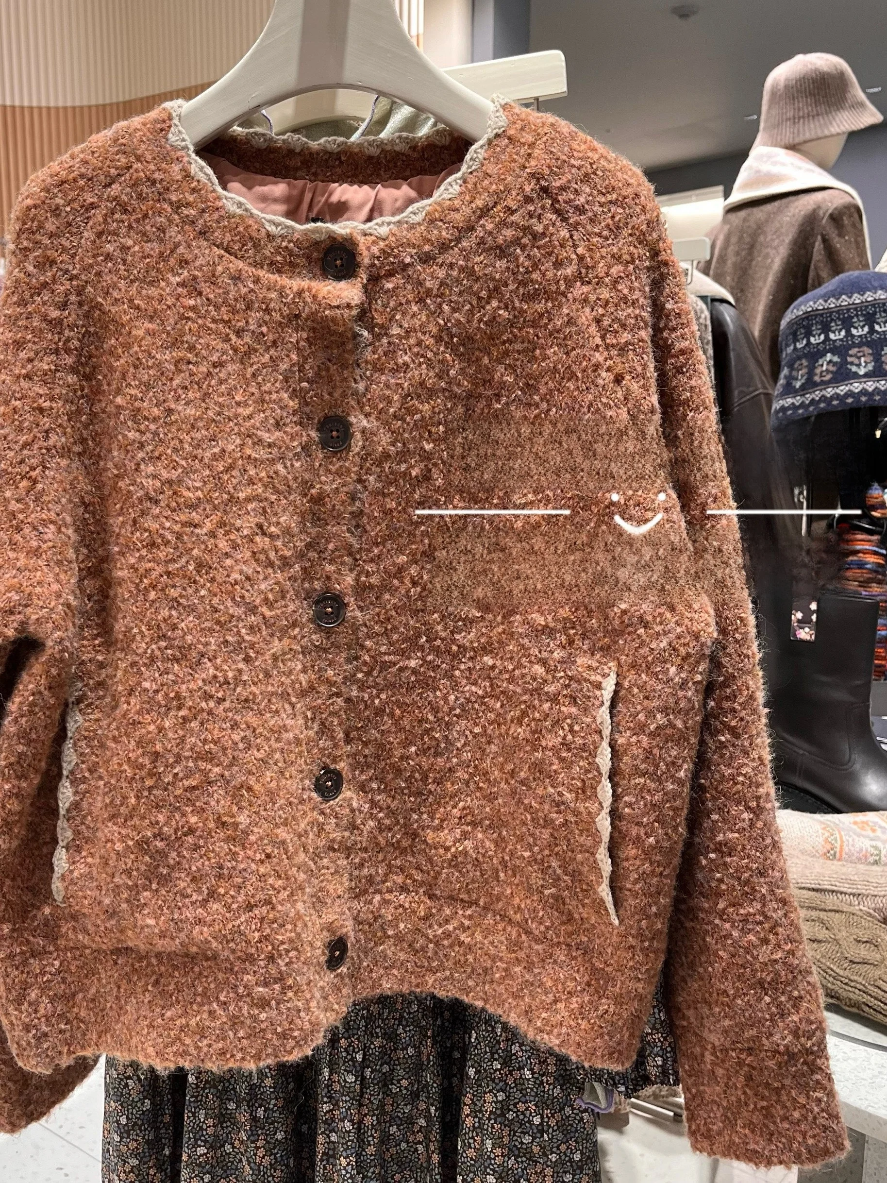 Island Home Women's Knitted Sweater Jacket Loose Fit Vintage Style Long Sleeve round Neck Button up Cardigan for Autumn Winter
Island Home Women's Knitted Sweater Jacket Loose Fit Vintage Style Long Sleeve round Neck Button up Cardigan for Autumn Winter