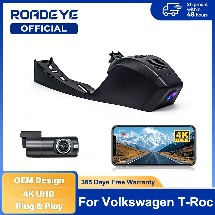 For VW Volkswagen T-Roc T Roc Troc 2017-2024 Dash Cam for Car Camera Recorder Dashcam WIFI Car Dvr Recording Devices Accessories
For VW Volkswagen T-Roc T Roc Troc 2017-2024 Dash Cam for Car Camera Recorder Dashcam WIFI Car Dvr Recording Devices Accessories