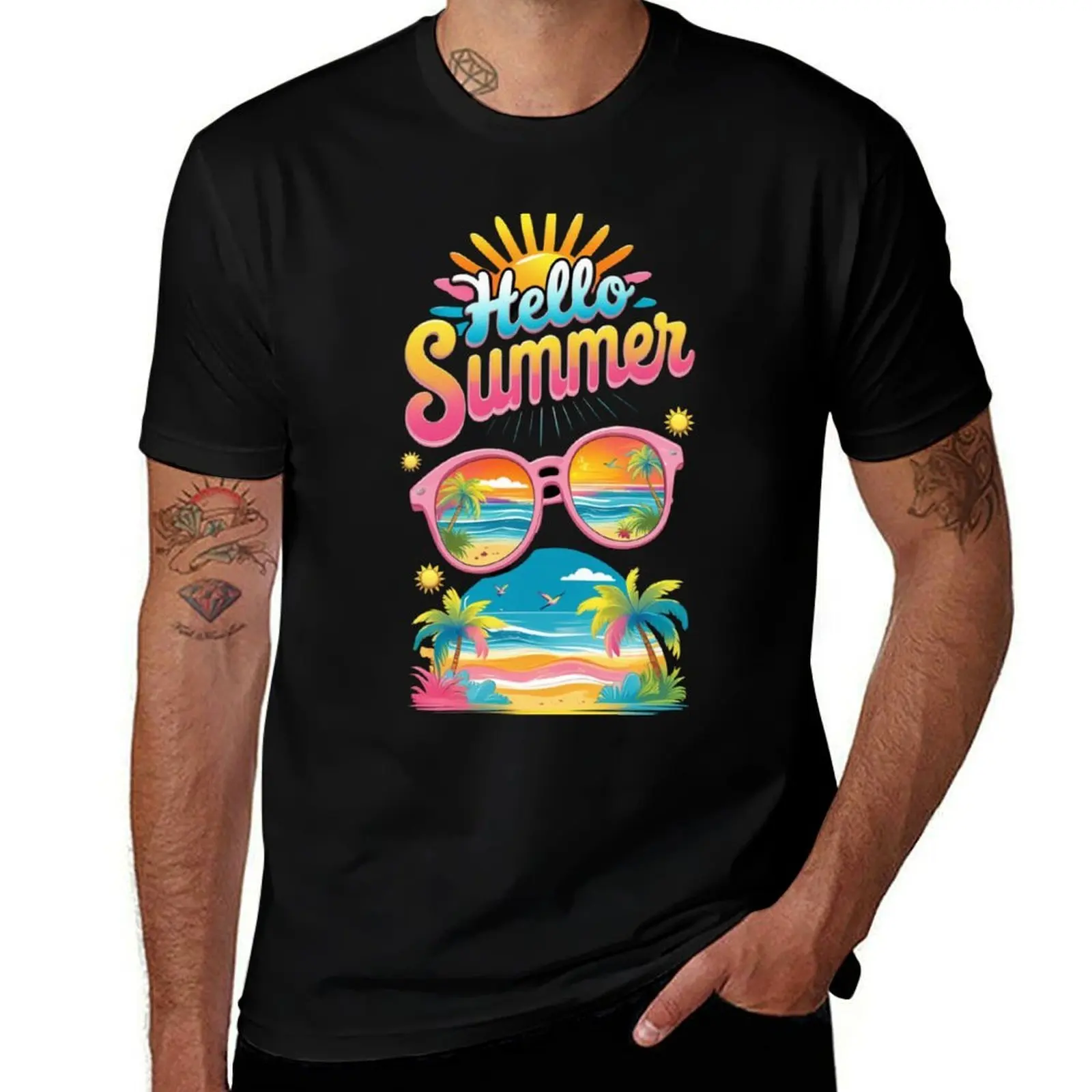 Hello Summer Vacation Ice Cream Popsicle Ice Lolly T-Shirt Blouse Luxury man T-shirts man fitted t shirts for men
Hello Summer Vacation Ice Cream Popsicle Ice Lolly T-Shirt Blouse Luxury man T-shirts man fitted t shirts for men