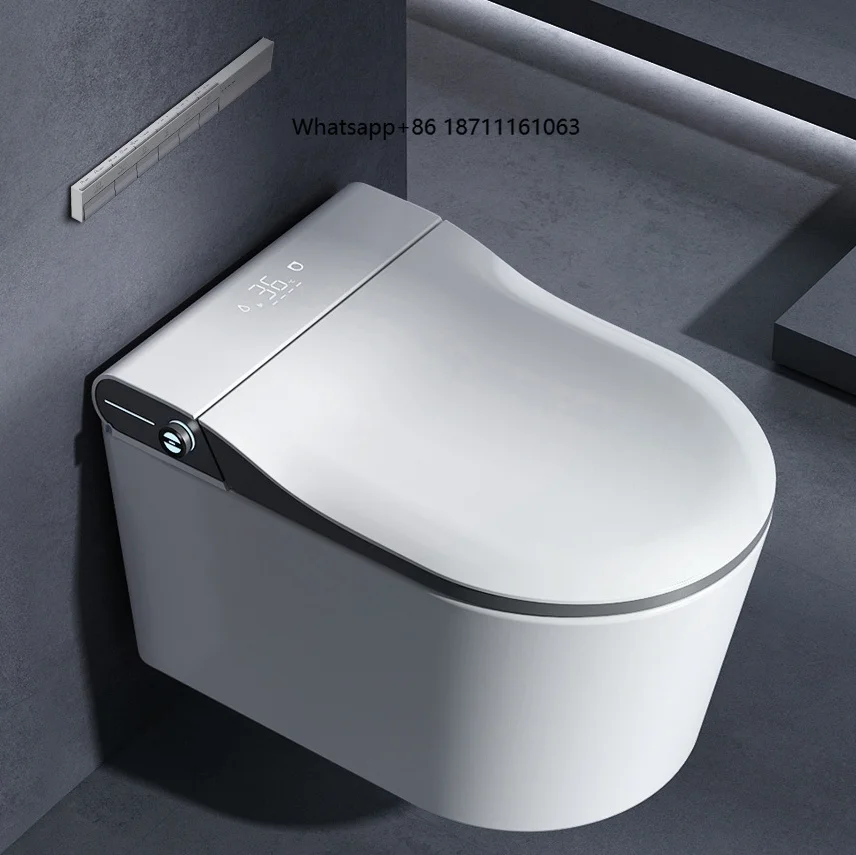 Fully Automatic Intelligent Bowl Toilet Seat Remote Control P-Trap Hanging Smart Heating Drainage Pattern Dual-Flush Concealed
Fully Automatic Intelligent Bowl Toilet Seat Remote Control P-Trap Hanging Smart Heating Drainage Pattern Dual-Flush Concealed