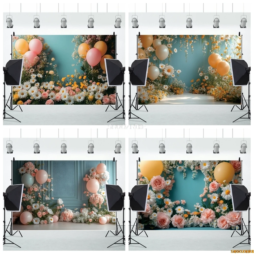 Daisy Flowers Balloon Photography Background Wall Portrait Backdrop Pink Girls Kids Birthday Cake Smash Party Decor
Daisy Flowers Balloon Photography Background Wall Portrait Backdrop Pink Girls Kids Birthday Cake Smash Party Decor