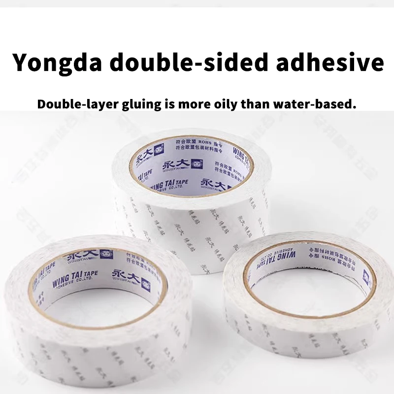 Двусторонняя клейкая лента для Yongda, прочные фиксирующие, многофункциональная, 20-ярдовая масляная двусторонняя клейкая лента высокой вязкости
Двусторонняя клейкая лента для Yongda, прочные фиксирующие, многофункциональная, 20-ярдовая масляная двусторонняя клейкая лента высокой вязкости