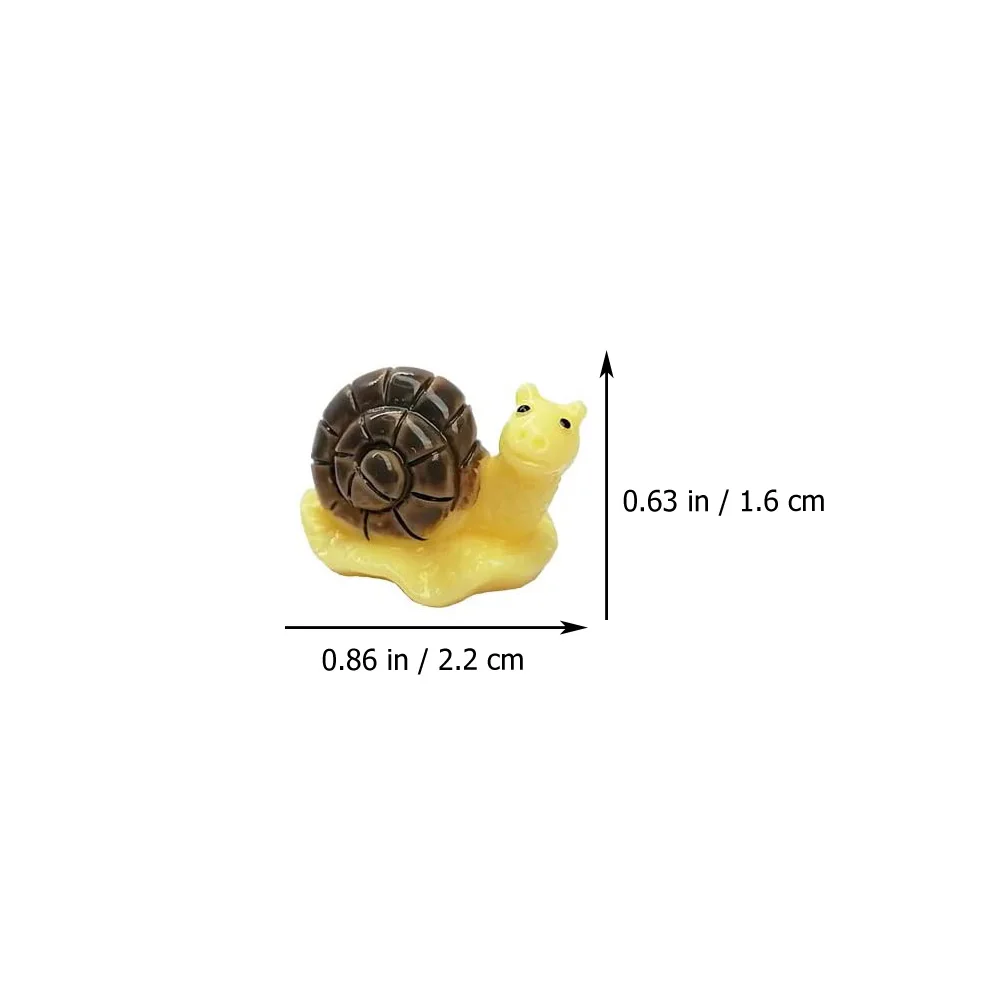 21pcs Mini Snail Statue Resin Decor Yellow 7 Purple 7 Red Micro Landscape naments Mini Snail Decor Flowerpot Bonsai
21pcs Mini Snail Statue Resin Decor Yellow 7 Purple 7 Red Micro Landscape naments Mini Snail Decor Flowerpot Bonsai
