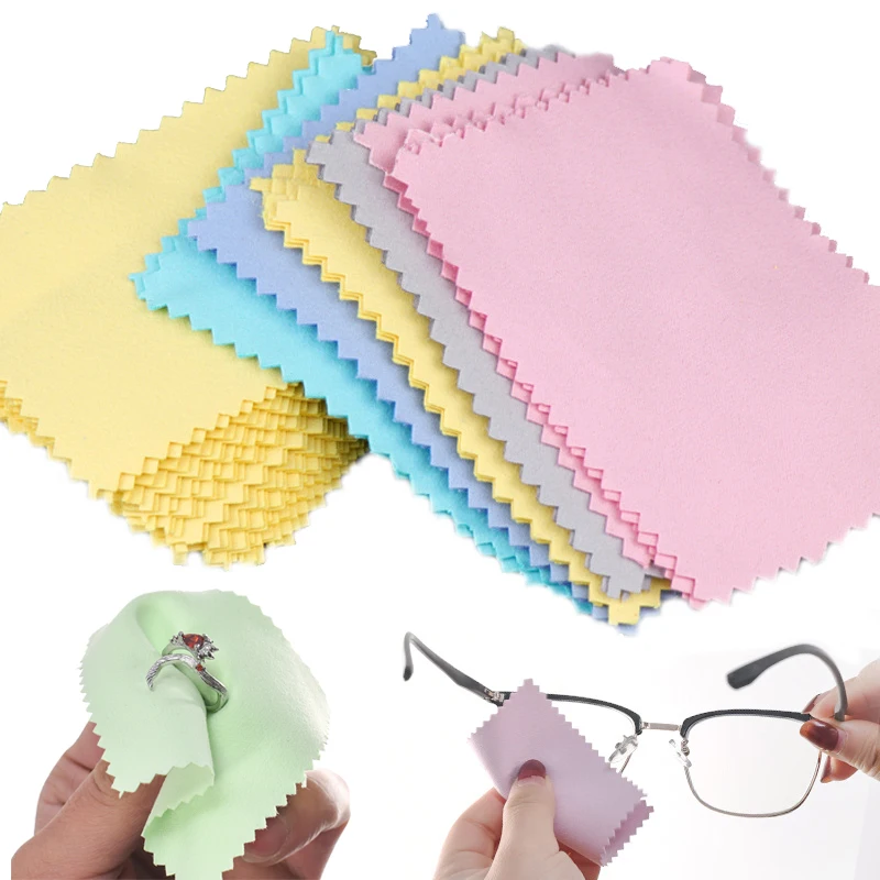 Silver Polishing Cloth Microfiber Jewelry Clean Clothes Handicraft Maintenance Polishing Glasses Lenses Wiping Glass Packaging
Silver Polishing Cloth Microfiber Jewelry Clean Clothes Handicraft Maintenance Polishing Glasses Lenses Wiping Glass Packaging
